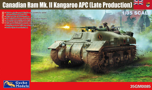 Canadian Ram Mk. II Kangaroo APC (Late Production) 1/35 by Gecko Models