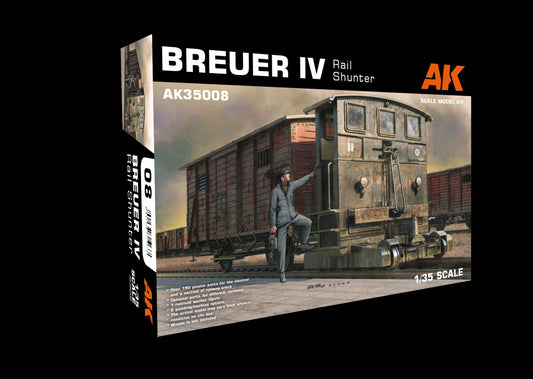 Breuer IV Rail Shunter 1/35 #35008 by AK Interactive