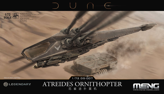 Dune Atreides Ornithopter 1/72 #DS-007 by Meng