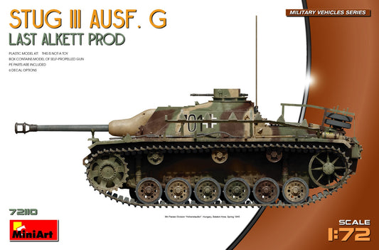 StuG III Ausf. G Last Alkett Prod 1/72 #72110 by MiniArt