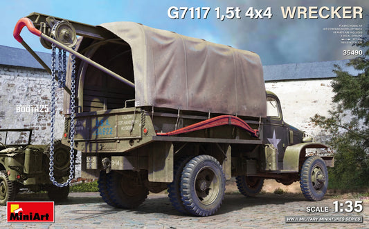G7117 1,5T 4x4 Wrecker 1/35 #35490 by MiniArt