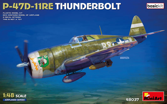 P-47D-11RE Thunderbolt Basic Kit 1/48 #48037 by MiniArt