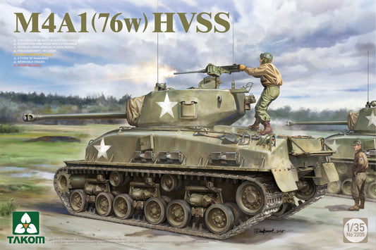 M4A1(76w) HVSS 1/35 #2205 by Takom