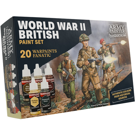 Army Painter Warpaints Historical: WWII British Set - WP8084