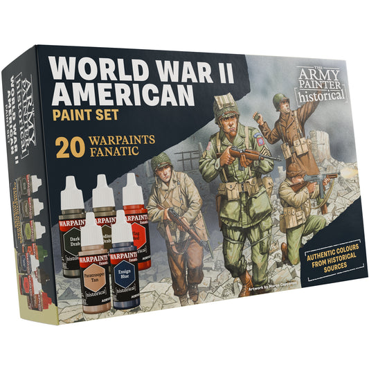 Army Painter Warpaints Historical: WWII American Set - WP8082