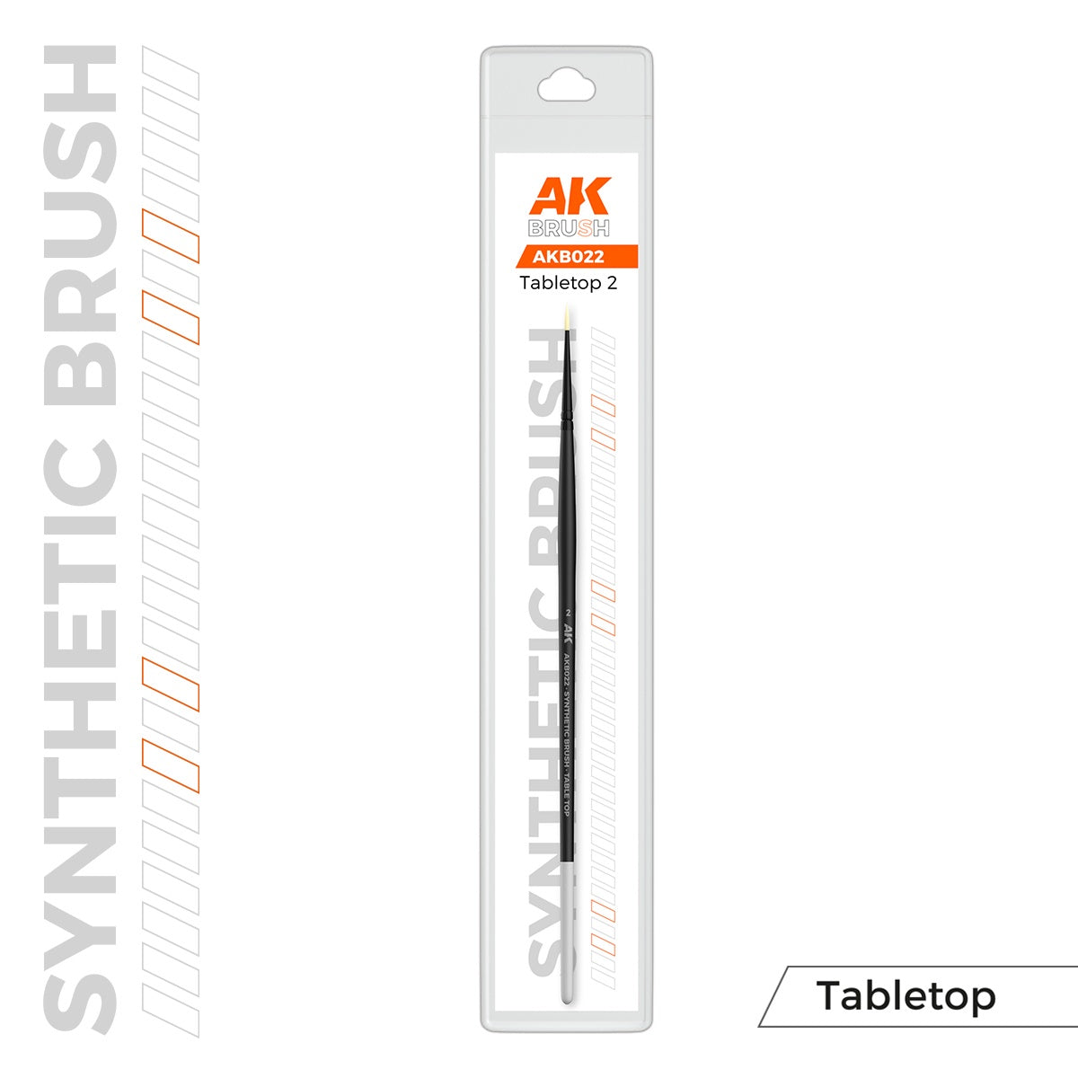 AK Interactive Synthetic Tabletop Brush 2 - AK-B022