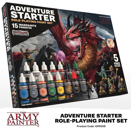 Army Painter GameMaster: Adventure Starter Role-playing Paint Set - GM1008