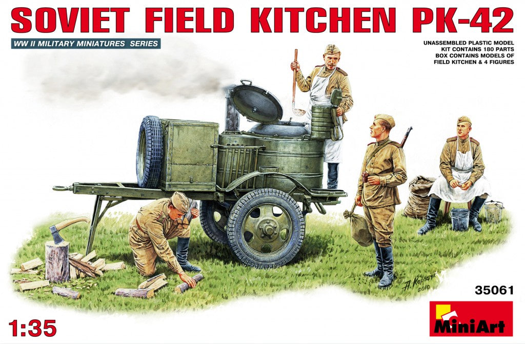 Soviet Field Kitchen PK-42 1/35 #35061 by MiniArt