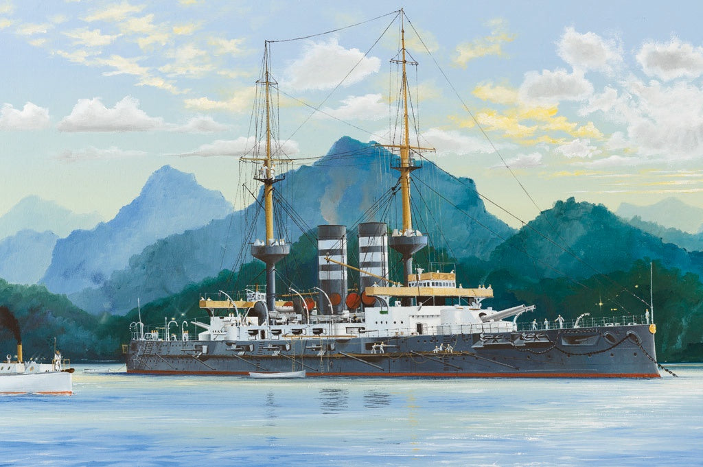 IJN Japanese Battleship Mikasa 1902 1/200 #82002 by Hobby Boss
