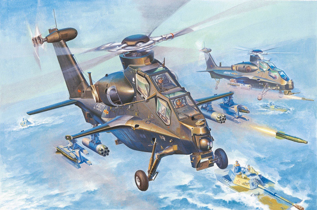 WZ-10 Thunderbolt 1/72 #87260 by Hobby Boss