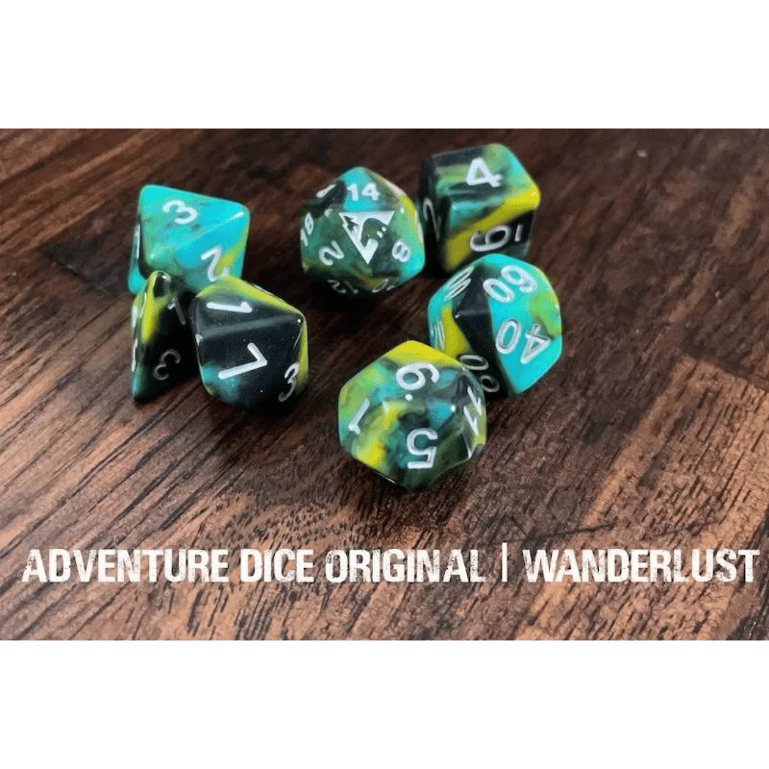 Adventure Dice 7-Die Set - Assorted $16.99