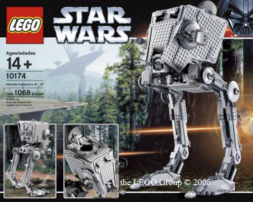 Lego Star Wars: Imperial AT-ST - UCS 10174 (Box has wear and warping - seals are not perfect)