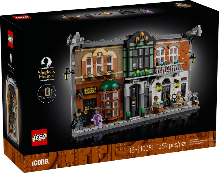 Lego Icons: Sherlock Holmes Book Nook 10351