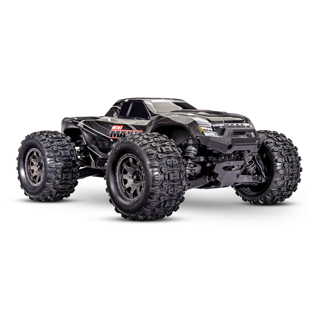 Traxxas Mini Maxx Brushless 1/16 4WD RTR Monster Truck w/TQ™ 2.4Ghz Radio, Battery - Assorted Colours TRA107154-1