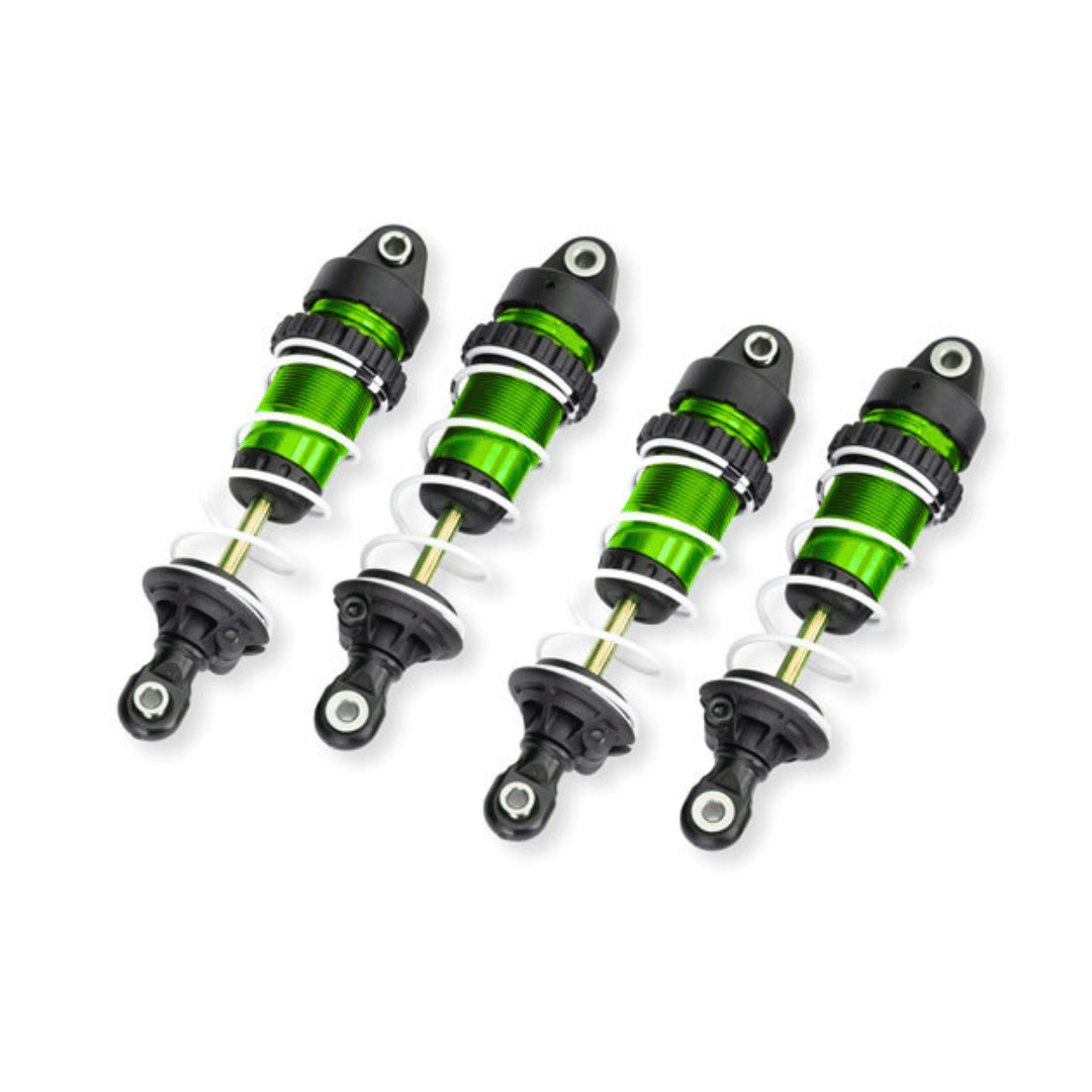 Traxxas Shocks, GTR Long PTFE-Coated Bodies With Tin Shafts (Assembled With Springs) (4) - Assorted Colours TRA10765