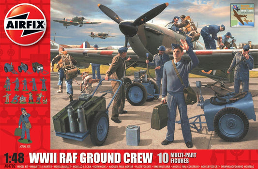 WWII RAF Ground Crew 1/48 #04702 by Airfix