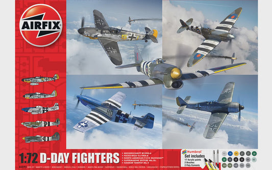 D-Day Fighters Gift Set 1/72 #50192 by Airfix