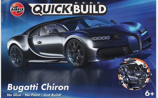 Bugatti Chiron 1/24 Quick Build Car Kit #J6025 by Airfix