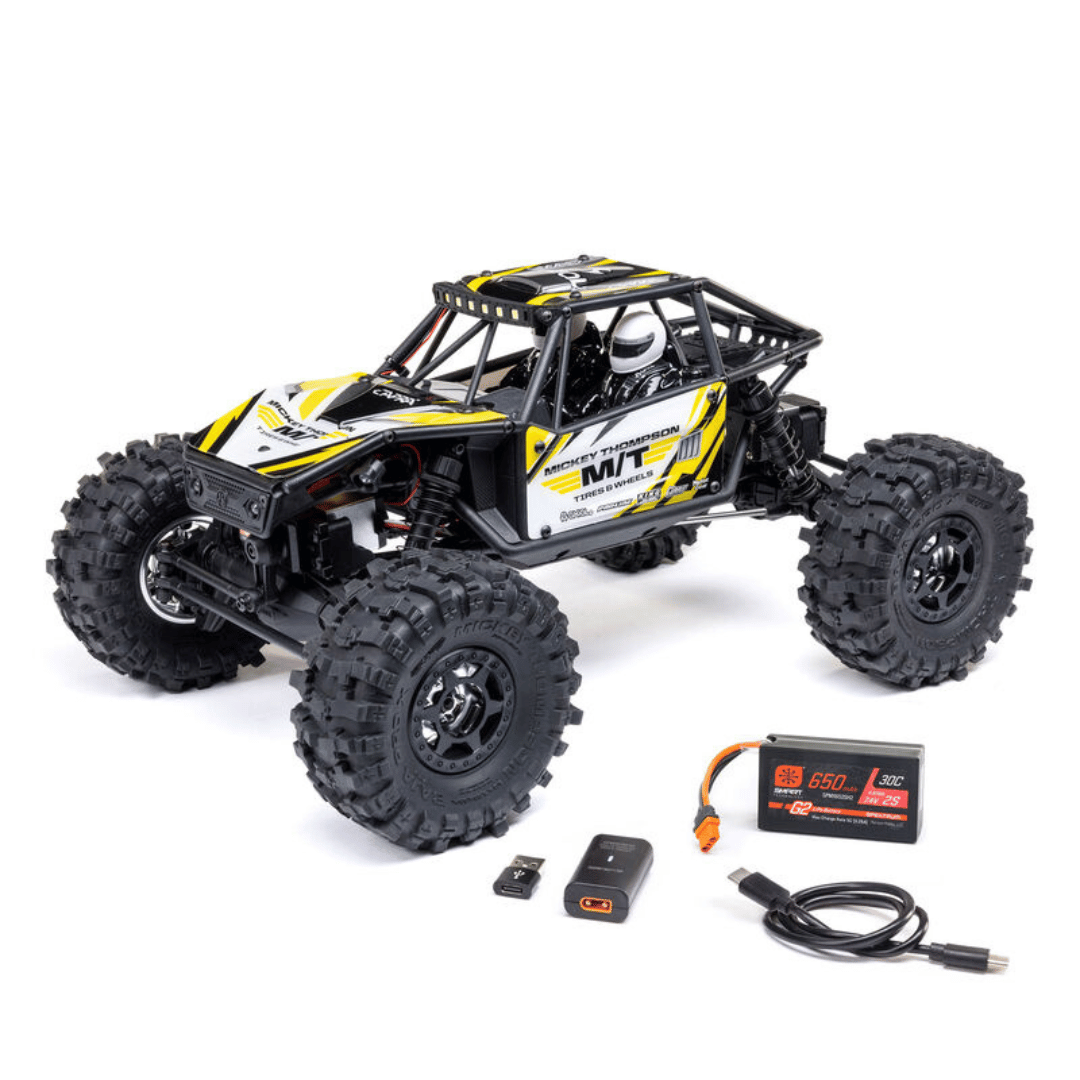 Axial UTB18 Capra 4WS 1/18 RTR 4WD Unlimited Trail Buggy w/2.4GHz Radio, Battery & Charger - Assorted Colours AXI-1750