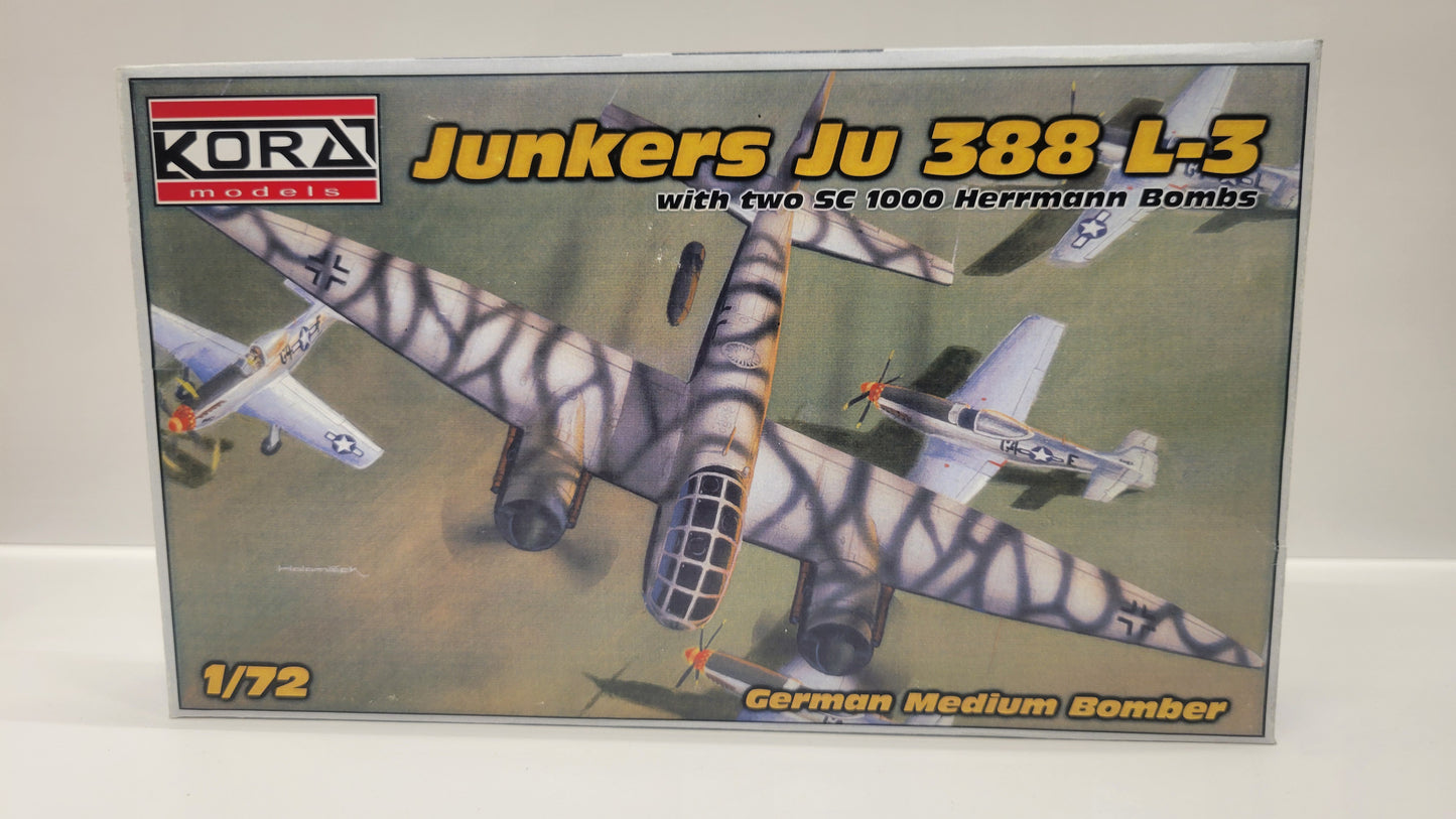 (Pre Owned) Junkers JU 388 L-3 1/72 by Kora Models #7258