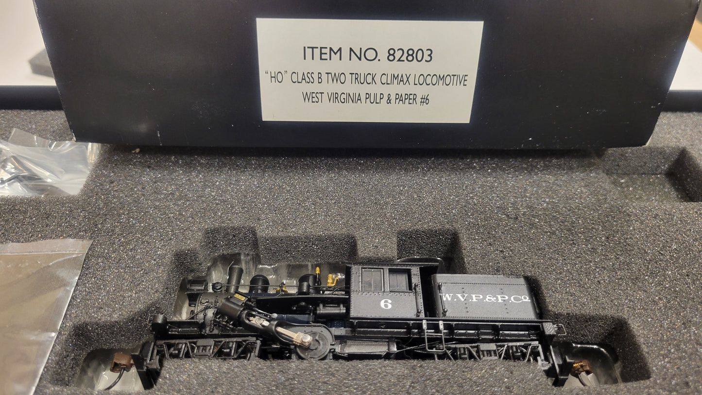 (Pre Owned) Class B Two Truck Climax Locomotive