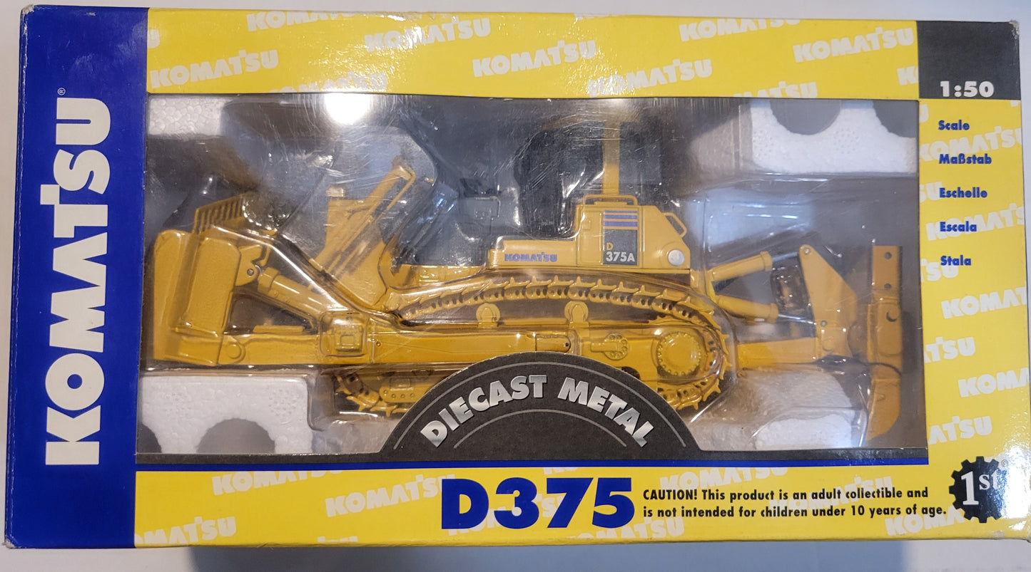 (Pre Owned) Komatsu D375 Bulldozer 1:50 by First Gear