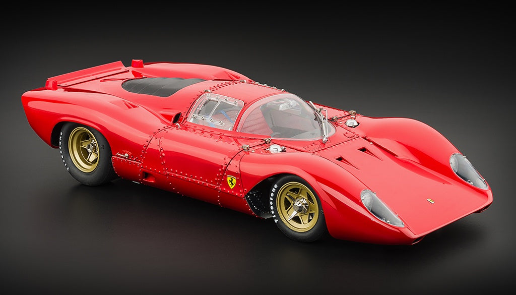 (Pre Owned) CMC Ferrari 312P Berlinetta Rennsports Coupe 1969 1:18 m-096