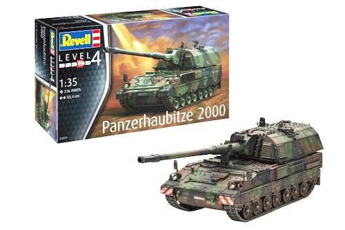 Panzerhaubitze 2000 1/35 #3279 by Revell