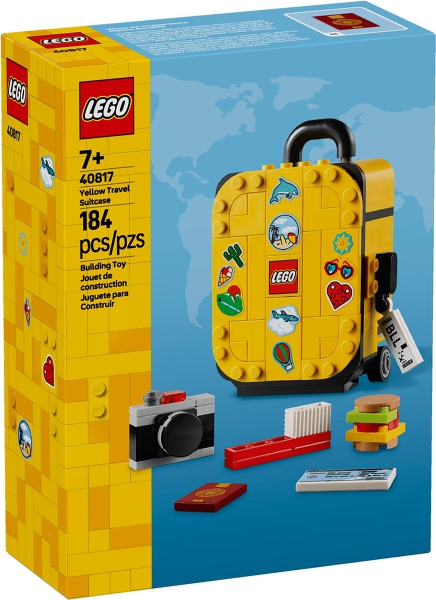 Lego Promotional: Yellow Travel Suitcase 40817