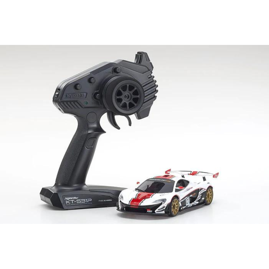 Kyosho MINI-Z RWD McLaren P1 GTR White/Red MR-03