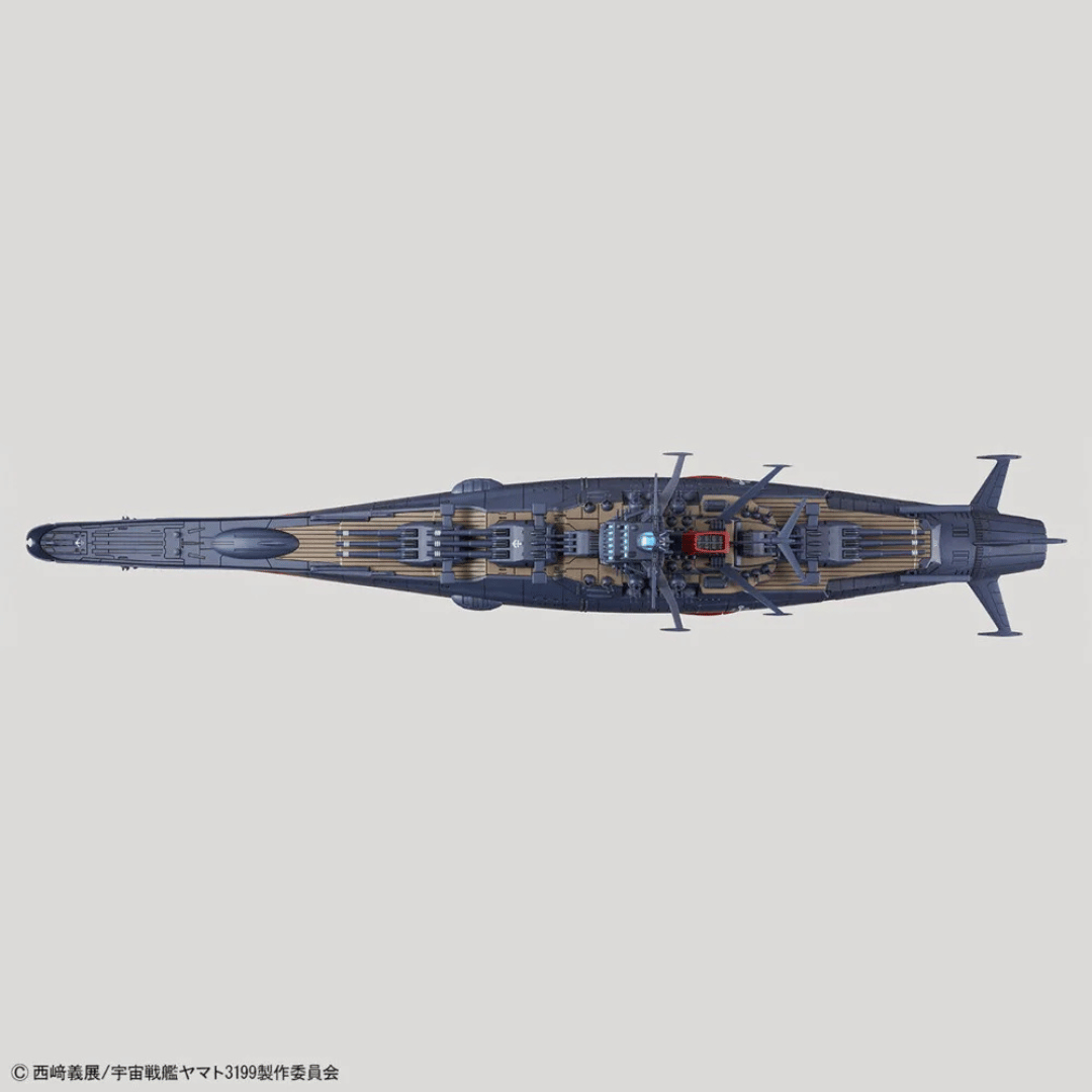 1/1000 Space Battleship Yamato 3199 Star Blazers #5067435 Space Battleship Yamato 2202 by Bandai