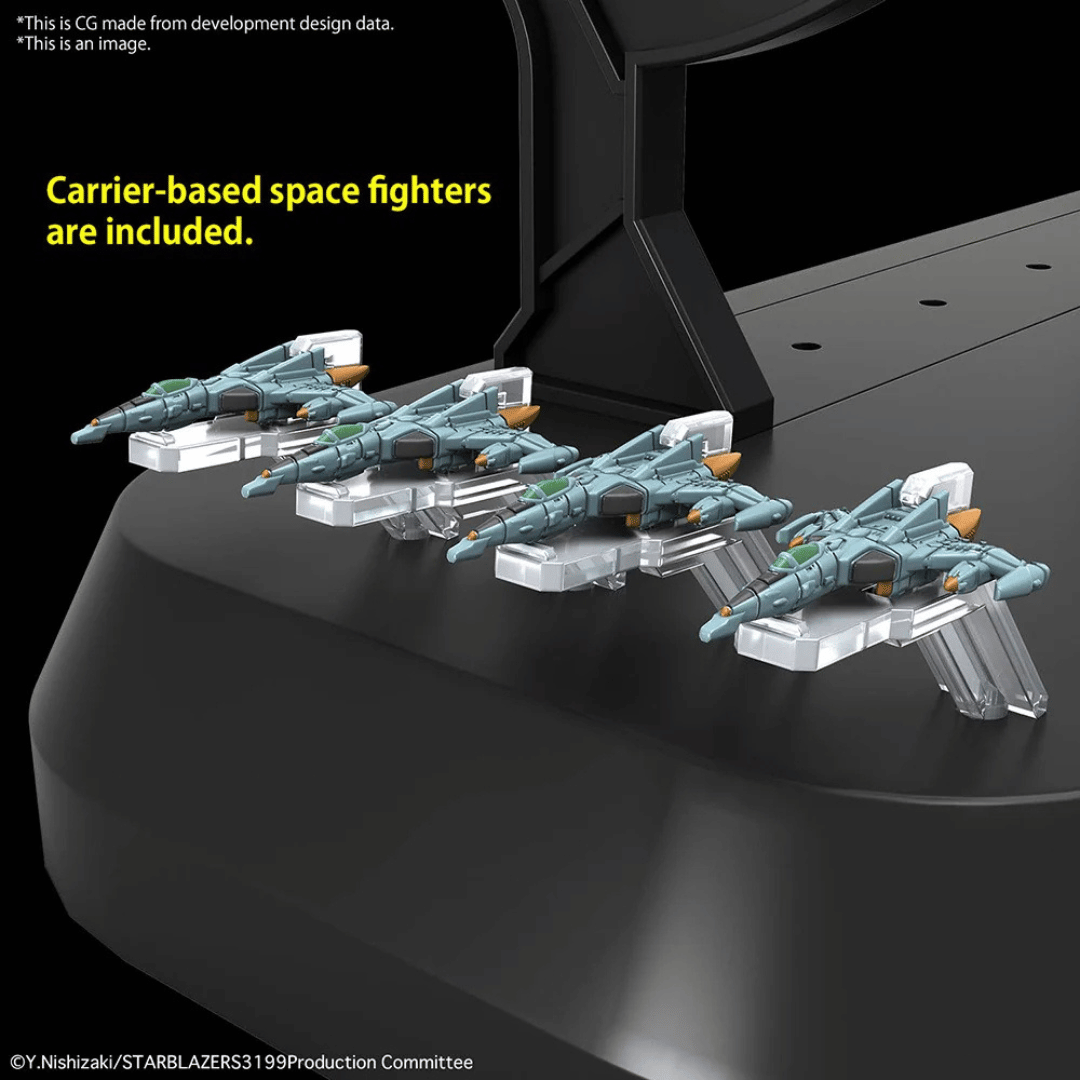 1/1000 Space Battleship Yamato 3199 Star Blazers #5067435 Space Battleship Yamato 2202 by Bandai