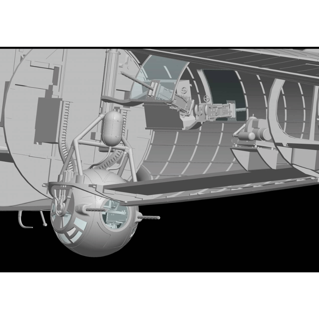 B-17G Flying Fortress Late Ver 1/32 by HK Models