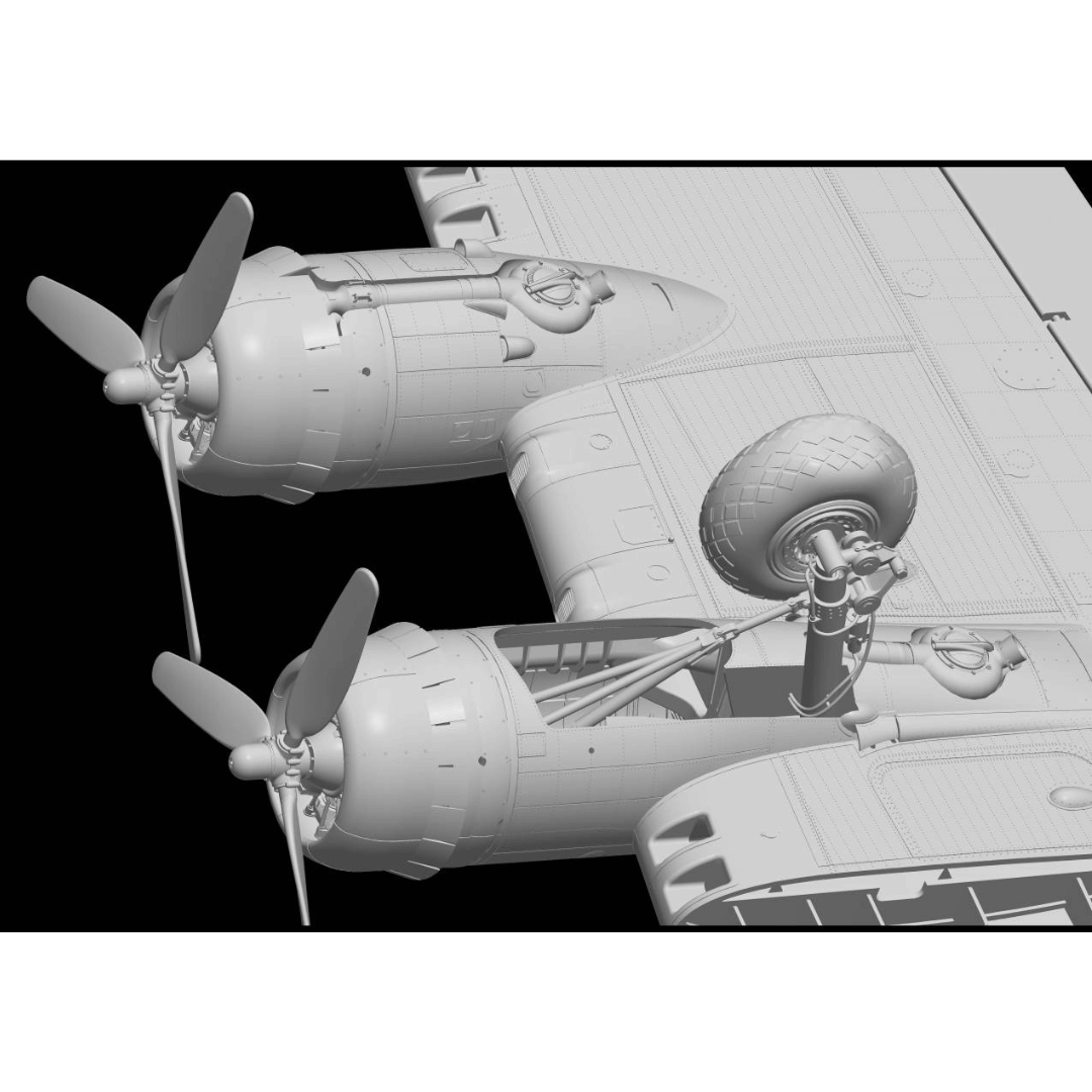 B-17G Flying Fortress Late Ver 1/32 by HK Models