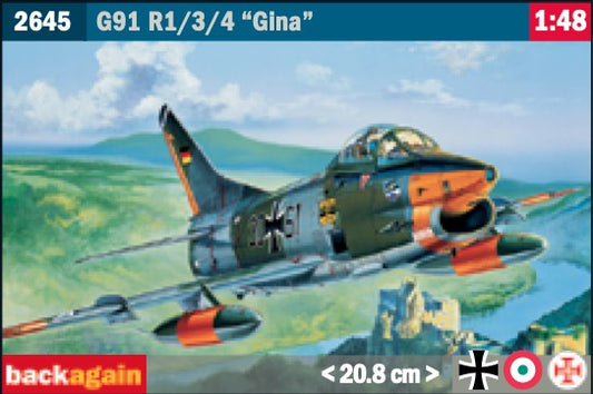 G91 R1/3/4 Gina 1/48 #2645 by Italeri