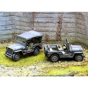 Willys Jeep 1/4ton 4x4 1/72 #7506 by Italeri
