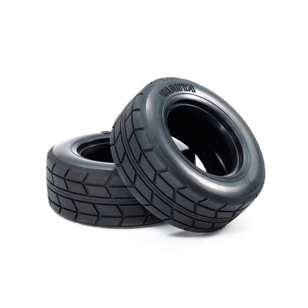 Tamiya TT-01 Racing Truck On-Road Semi Truck Tires (2) - TAM51589