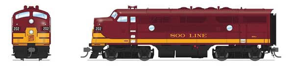 Broadway Limited Imports EMD F3A - Sound and DCC - Paragon4(TM) #8175