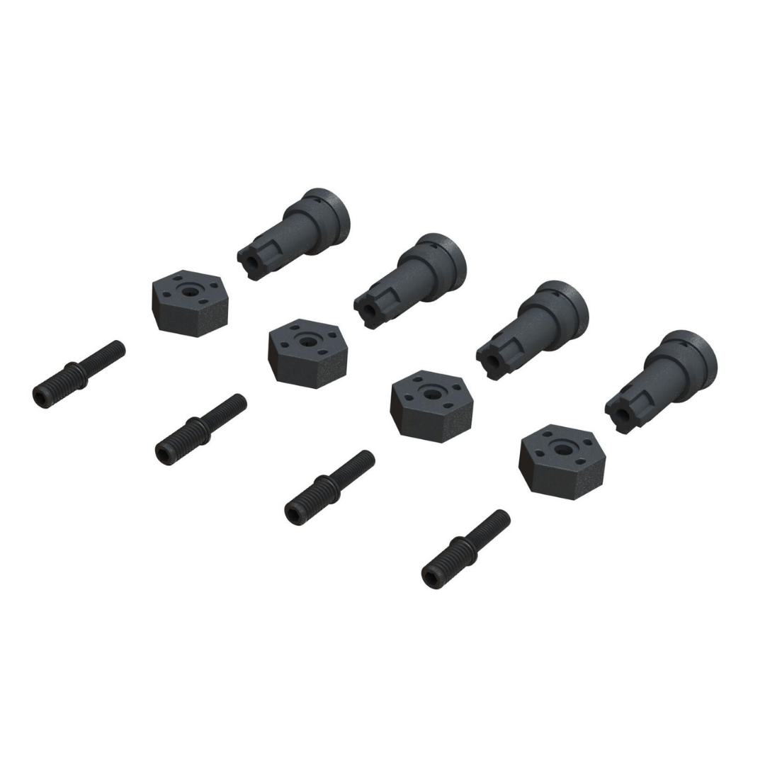 Arrma Wheel Axle and Hub Set - ARA311178