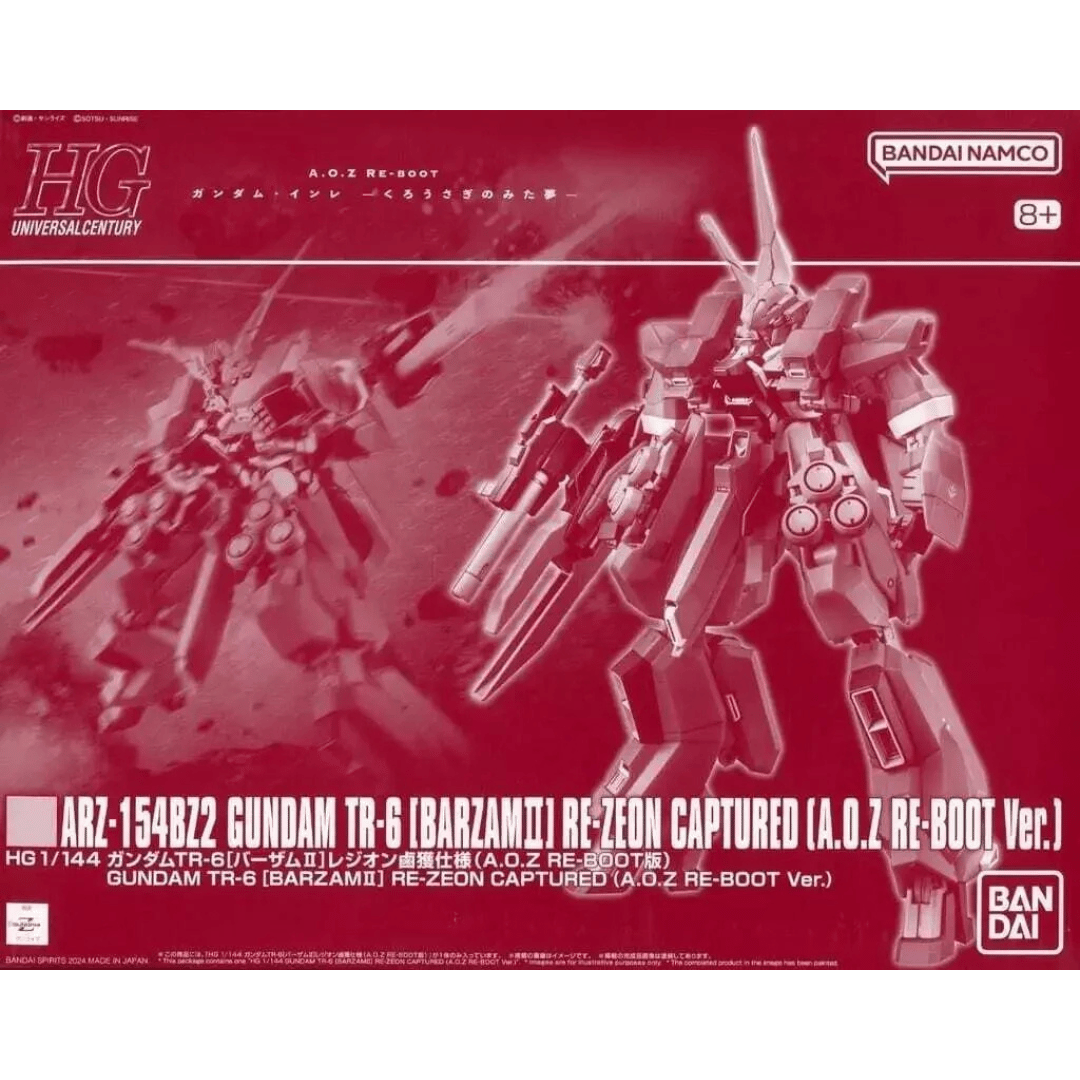 HGUC 1/144 Gundam TR-6 Barzam II Legion Captured Spec (A.O.Z. RE-BOOT Ver.) #5067185 by Bandai