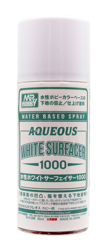 Mr. Aqueous White Surfacer 1000