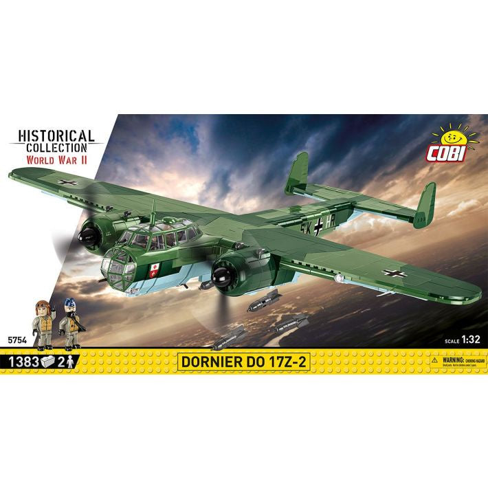 Cobi Historical Collection WWII: Dornier Do 17Z-2 1383 PCS
