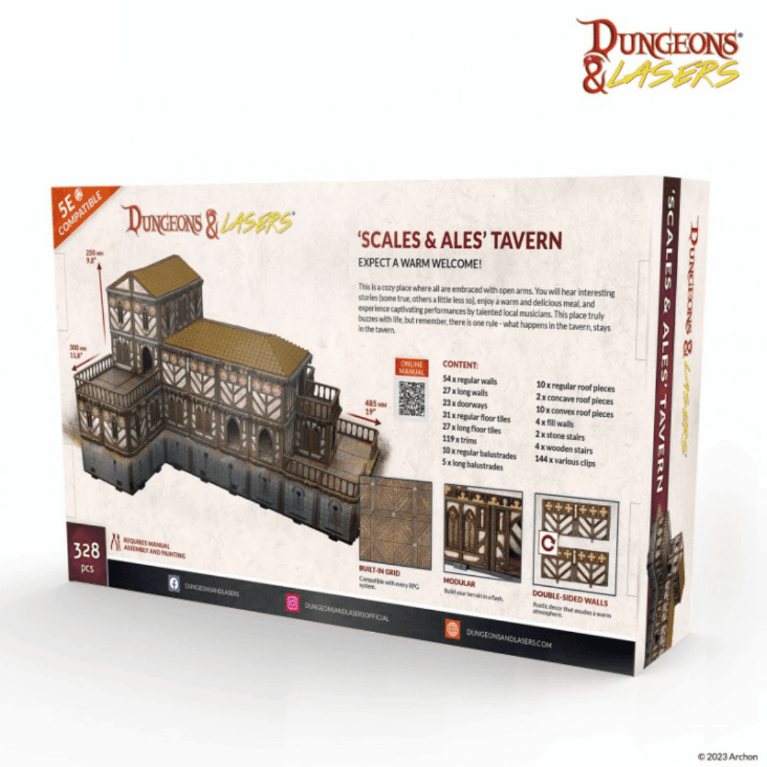 Archon Studio Dungeons and Lasers: "Scales & Ales" Tavern