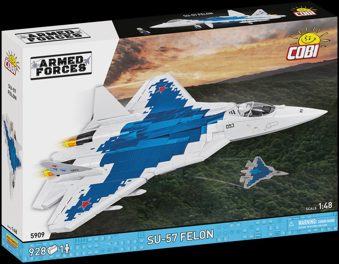 Cobi Armed Forces: 5909 Sukhoi SU-57 Felon 1/48 928 PCS