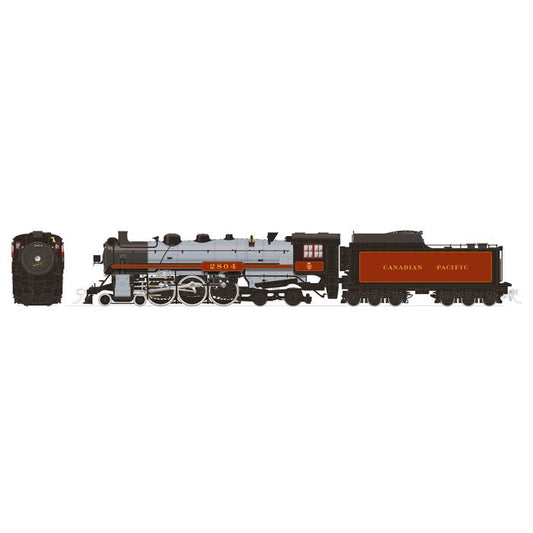 Rapido 601012 HO H1a 4-6-4 Hudson (DC/Silent): CPR - Beaver Shield: #2806