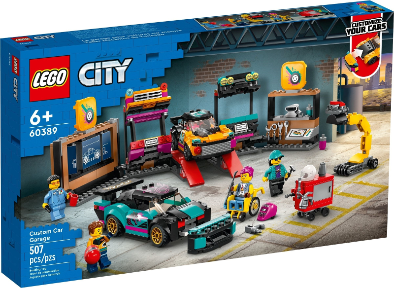 Lego City: Custom Car Garage 60389