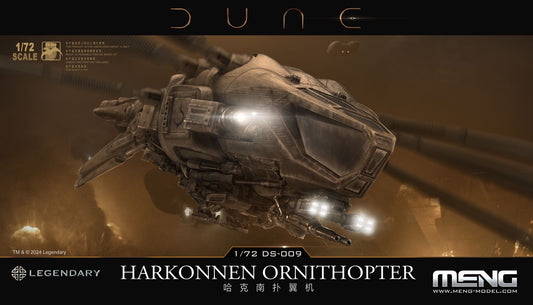 Dune Harkonnen Ornithopter 1/72 #DS-009 by Meng