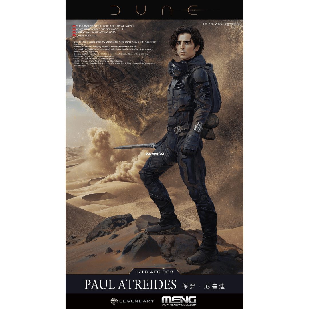Dune Paul Atreides 1/12 #AFS-002 by Meng