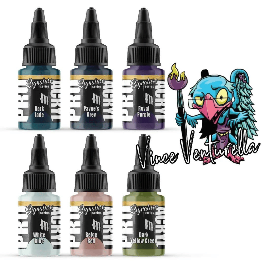 Monument Hobbies Pro Acryl Signature Series Set - Assorted Colours