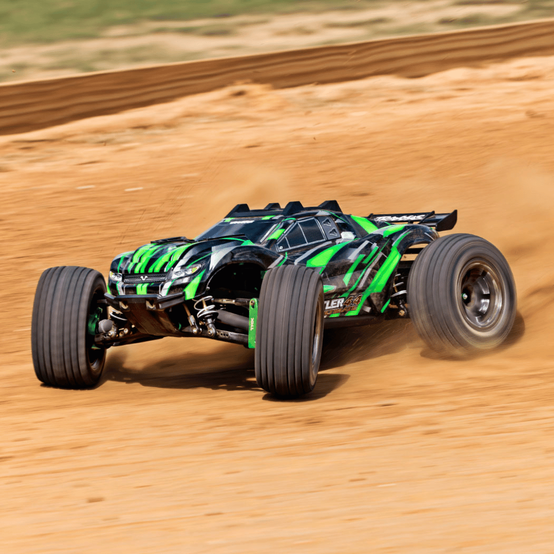 Traxxas Rustler 4X4 Ultimate 1/10 RTR Brushless Stadium Truck w/TQi 2.4GHz Radio & Link Module - Assorted Colours TRA67097-4
